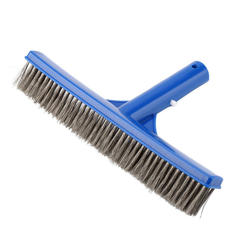 10in Swimming Pool Steel Brush Bottom Walls Cleaning Supplies for Pond Spa Hot Spring In Australia - Darrahopens