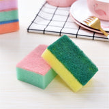 10pcs/ Set Durable Cleaning Sponge Kitchen Tool for Dishes Bowl Pot Pan