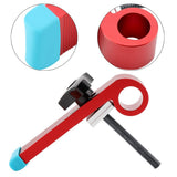 Multi-functional Aluminum Alloy Universal Clamp Clamping Block Woodworking Joint Hand Tool (A)