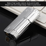 Vintage Stainless Steel Petrol Oil Lighter Cigarette Lighter (Silver) In Australia - Darrahopens