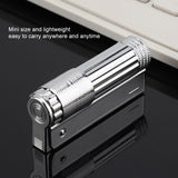 Vintage Stainless Steel Petrol Oil Lighter Cigarette Lighter (Silver)