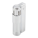 Vintage Stainless Steel Petrol Oil Lighter Cigarette Lighter (Silver)