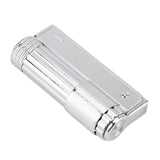 Vintage Stainless Steel Petrol Oil Lighter Cigarette Lighter (Silver)