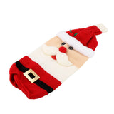 Knitted Wine Bottle Cover Bag Protector Christmas Table Party Decoration Ornament (Santa Claus) In Australia - Darrahopens