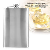 Stainless Steel Flask Pocket Bottle for Whiskey Liquor Wine Alcohol(10oz)