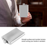 Stainless Steel Flask Pocket Bottle for Whiskey Liquor Wine Alcohol(10oz)