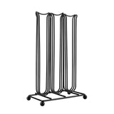 Black Color Chrome Plating Iron Coffee Capsule Storage Rack for Holding 42 Pieces Capsules