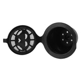 6Pcs Plastic and Stainless Steel Refillable Reusable Coffee Capsule Filters Baskets Replacement