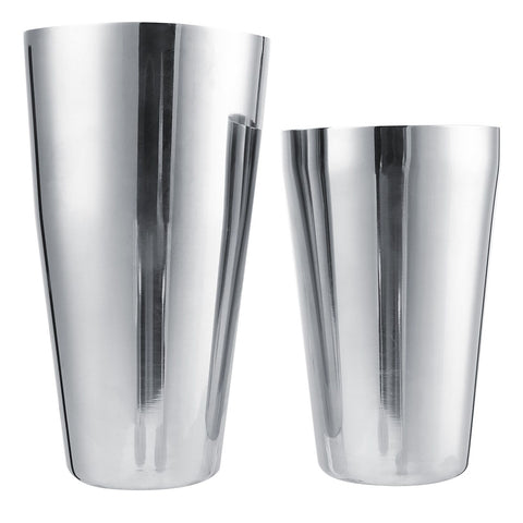 Stainless Steel Wine Cocktail Shaker Set Mixing Making Drinking Container Barware (800/600ml) In Australia - Darrahopens
