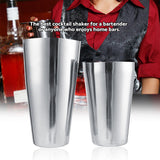 Stainless Steel Wine Cocktail Shaker Set Mixing Making Drinking Container Barware (800/600ml) In Australia - Darrahopens