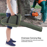 Portable Oxford Cloth Chainsaw Storage Bag Lawn Mower Carry Case Protective Box (Green) In Australia - Darrahopens