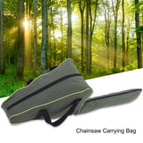 Portable Oxford Cloth Chainsaw Storage Bag Lawn Mower Carry Case Protective Box (Green) In Australia - Darrahopens