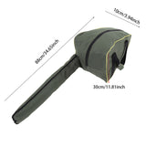 Portable Oxford Cloth Chainsaw Storage Bag Lawn Mower Carry Case Protective Box (Green)