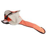 Portable Oxford Cloth Chainsaw Storage Bag Lawn Mower Carry Case Protective Box (Orange)