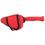 Portable Oxford Cloth Chainsaw Storage Bag Lawn Mower Carry Case Protective Box (Red)