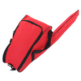 Portable Oxford Cloth Chainsaw Storage Bag Lawn Mower Carry Case Protective Box (Red)