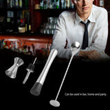 4pcs/ Set Durable Stainless Steel Drinking Cocktail Mixing Tool Set in Home Bar Party(A) In Australia - Darrahopens