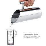 Stainless Steel Water Jug with Ice Guard Cold Drinking Pitcher Home Hotel Serving Tool (1.5L) In Australia - Darrahopens