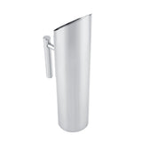 Stainless Steel Water Jug with Ice Guard Cold Drinking Pitcher Home Hotel Serving Tool (2L)