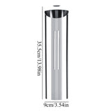 Stainless Steel Water Jug with Ice Guard Cold Drinking Pitcher Home Hotel Serving Tool (2L)