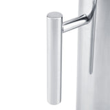 Stainless Steel Water Jug with Ice Guard Cold Drinking Pitcher Home Hotel Serving Tool (2L)