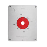 300mm X 235mm X 9.5mm DIY Router Table Insert Plate and Insert Ring Woodworking
