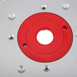 300mm X 235mm X 9.5mm DIY Router Table Insert Plate and Insert Ring Woodworking
