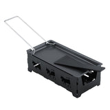 Portable NOn Stick Cheese Raclette Rotaster Baking Tray Stove Set Home Kitchen Grilling Tool