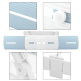 Anti wind Shield Air Conditioning Wind Shield Retractable Windshield Deflector Blue