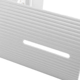 Anti wind Shield Air Conditioning Wind Shield Retractable Windshield Deflector Grey