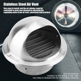 Stainless Steel Adjustable Wall Ceiling Home Air Vent Round Ventilation Duct Cover In Australia - Darrahopens
