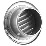 Stainless Steel Adjustable Wall Ceiling Home Air Vent Round Ventilation Duct Cover
