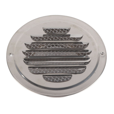 Stainless Steel Wall Air Vent Round Flat Grille Ducting Ventilation Cover Outlet Insect Mesh In Australia - Darrahopens