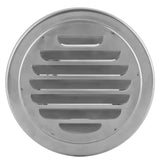 Stainless Steel Wall Air Vent Round Flat Grille Ducting Ventilation Cover Outlet Insect Mesh