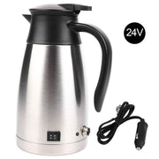 24V 1000ml Car Electric Kettle Auto Shut Off Water Heating Boiling Pot In Australia - Darrahopens