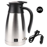 24V 1000ml Car Electric Kettle Auto Shut Off Water Heating Boiling Pot In Australia - Darrahopens