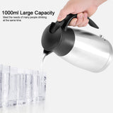 24V 1000ml Car Electric Kettle Auto Shut Off Water Heating Boiling Pot