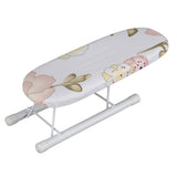 Foldable Space Saving Mini Ironing Board Home Travel Sleeve Cuffs Collars Handling Table(Peony) In Australia - Darrahopens