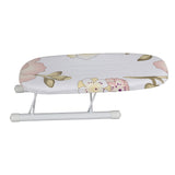 Foldable Space Saving Mini Ironing Board Home Travel Sleeve Cuffs Collars Handling Table(Peony) In Australia - Darrahopens