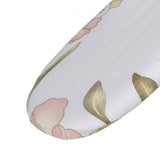 Foldable Space Saving Mini Ironing Board Home Travel Sleeve Cuffs Collars Handling Table(Peony)