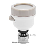360 Degree Rotatable Kitchen Faucet Spray Head Tap Splash Filter Nozzle 3 Modes Adjustment