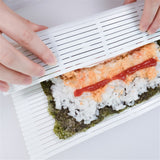 Nonstick Surface Sushi Roller Maker PP Plastic Rolling Mat Picnic Lunch Tool Washable Reusable