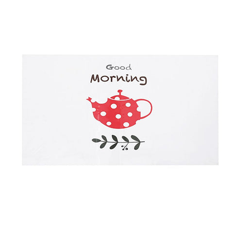 Cartoon and Transparent Self Adhesive Kitchen Oil Resistant Sticker Wall Tile Decals (Teapot) In Australia - Darrahopens