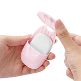 Travel Washing Hand 50Pcs Soap Paper Portable Sheets Accessories Cleaning Tool