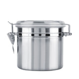 Stainless Steel Coffee Container Vacuum Sealed Storage Jar for Sugar Tea Bean(1100ml) In Australia - Darrahopens