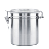 Stainless Steel Coffee Container Vacuum Sealed Storage Jar for Sugar Tea Bean(1450ml)