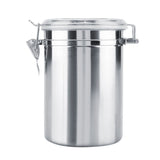 Stainless Steel Coffee Container Vacuum Sealed Storage Jar for Sugar Tea Bean(1800ml) In Australia - Darrahopens