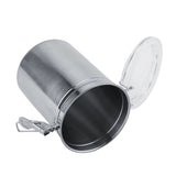 Stainless Steel Coffee Container Vacuum Sealed Storage Jar for Sugar Tea Bean(1800ml)
