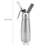 Aluminum Whipped Cream Dispenser Bundle With Three Nozzles Kitchen 500ml