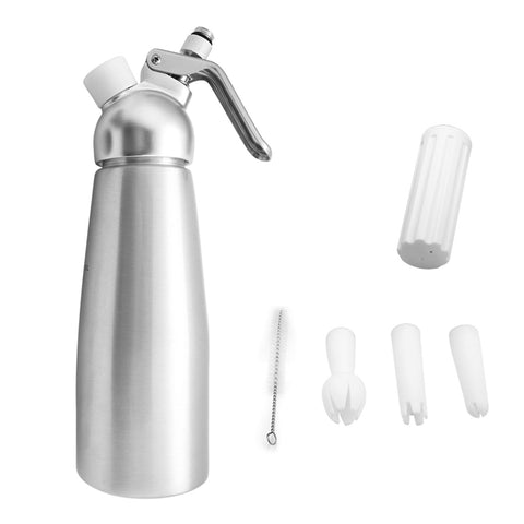 Aluminum Whipped Cream Dispenser Bundle With Three Nozzles Kitchen 1000ml In Australia - Darrahopens